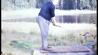 Rolig golfspel m Sven Nilsson och Nisse Hallengren