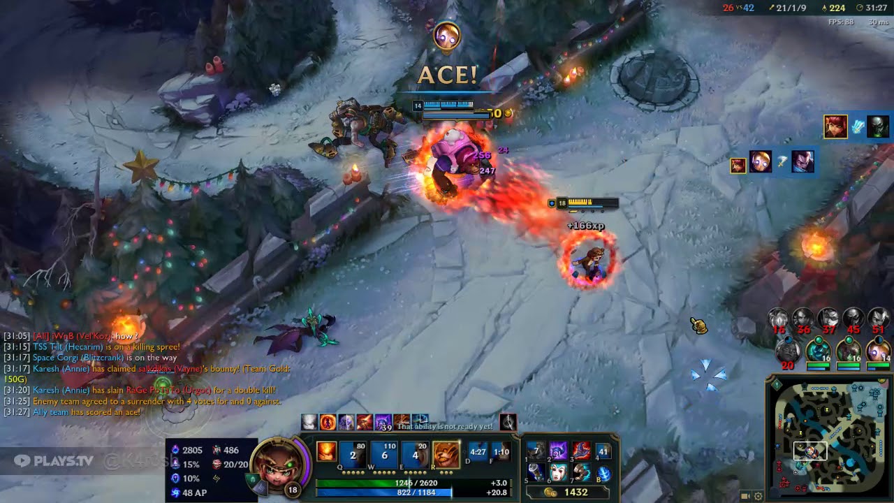 Annie vs vayne + urgot