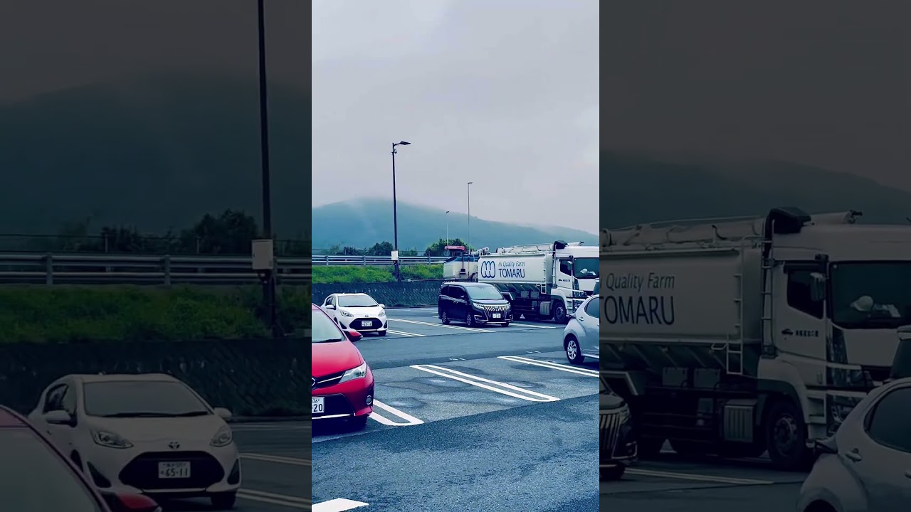 Parking Kasama IC. Ibaraki