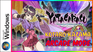 Yatagarasu Attack On Cataclysm: Kotaro Kazama - Arcade Mode (Doujin Fighting)[PC]
