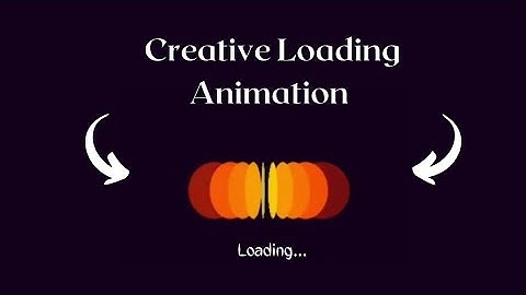 Creative Loading Animation | Creative Css And Javascript | Allustrode #css #webdev #frontend