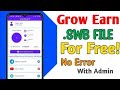New Grow Earn Swb Free!