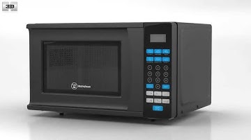 Microwave Oven Westinghouse WCM770B 3D model by 3DModels.org
