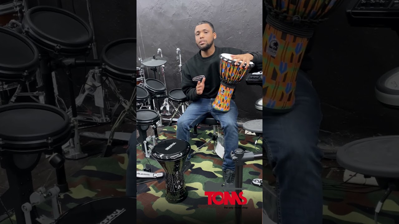 Curious about the difference between Djembes and Darbukas? 🥁 Let’s dive into the beats at TOMS! 🎶