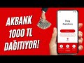 AKBANK İLE 1000 TL KAZAN! (DAVET BAŞI 250 TL) - İnternetten Para Kazanma