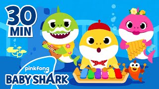 The Shark Family Band And More Compilation Baby Shark Songs Baby Shark Official