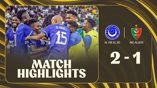 Highlights Al Hilal Sc Mc Alger Matchday 1 2025-26