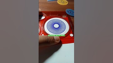 💫#spirograph #satisfyingvideo #spirographbykamal #asmr #skills #impossible #pattern #usa #trend #fyp