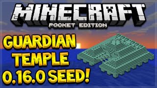 OCEAN MONUMENT AT SPAWN SEED!! Minecraft Pocket Edition 0.16.0 Guardian Temple Seed (MCPE)(LEAVE YOUR SEEDS BELOW FOR 0.16.0! ▻ Join Machinima: http://bit.ly/2aCih2q ▻ Powered By Netherbox: http://netherbox.com/?promo=ECKO ..., 2016-08-30T22:27:20.000Z)