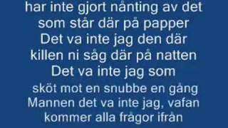 Legenden Jimi Libra ft Affe - Det var inte jag -