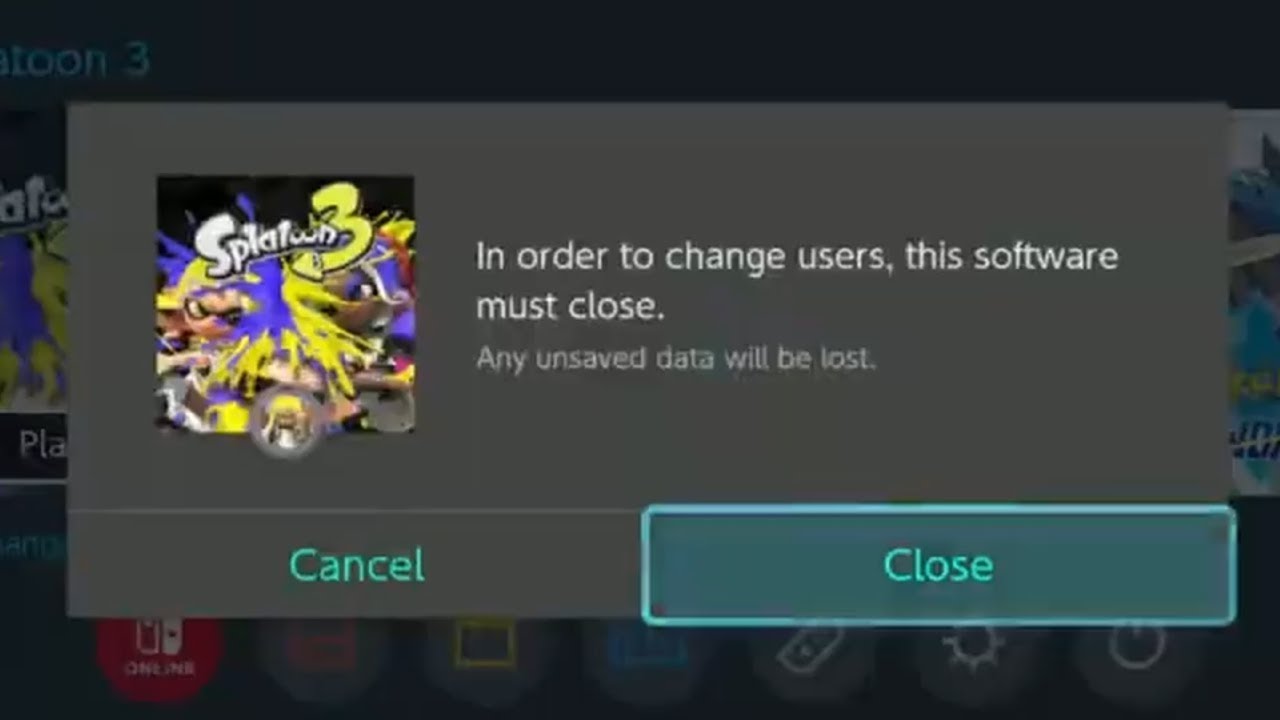 When You Rage Quit in Splatoon 3