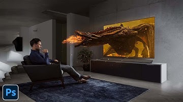 How to make a Pop Out Effect // Photoshop Manipulation Fantasy