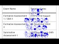 AP sa-1 exam time table AP all examination time table
