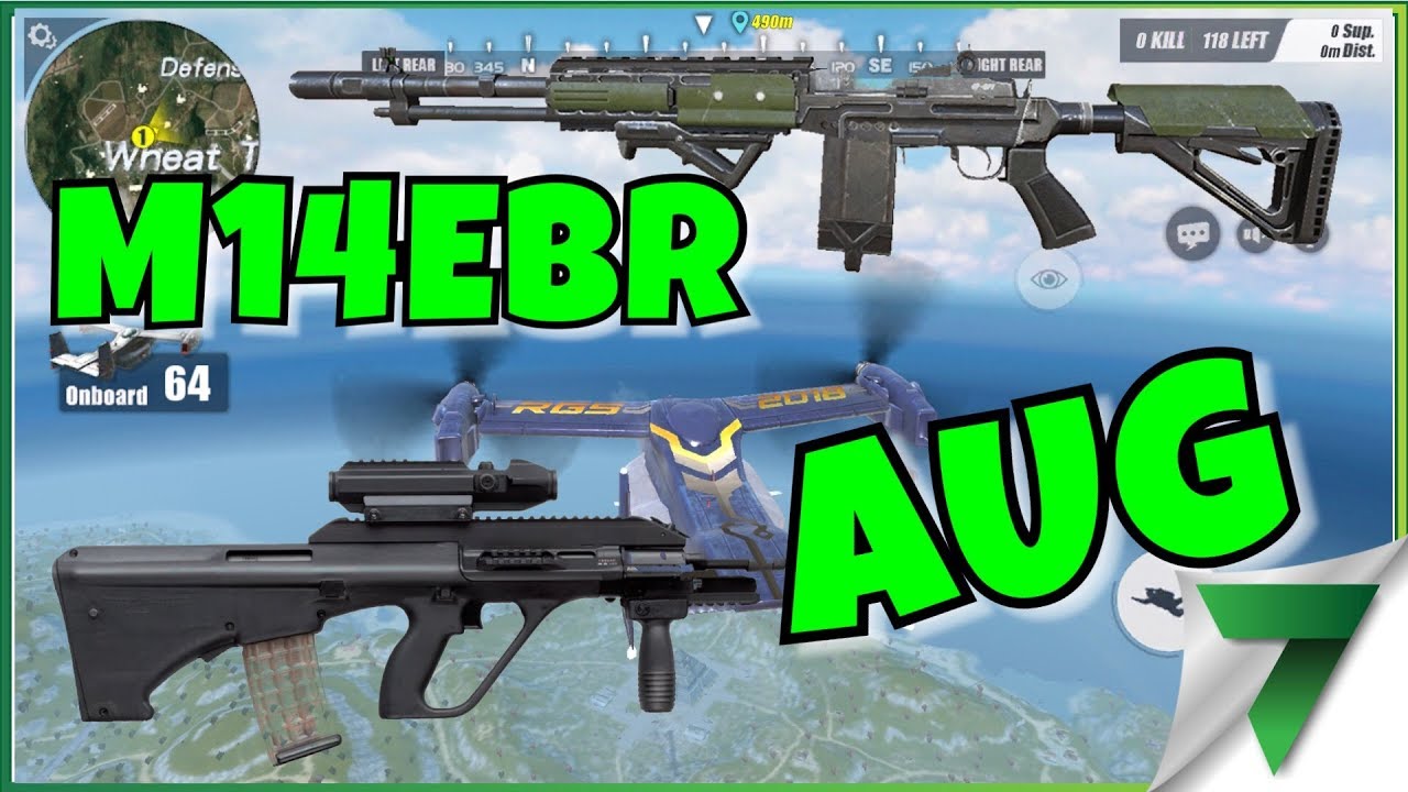 Aug Vs M14ebr Which One Is Better Rules Of Survival Battle