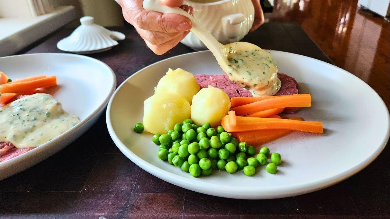 Corned Beef & Parsley Sauce Just a Lovely Classic YouTube