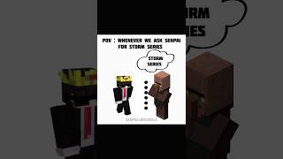 storm series #senpai spider og gamefleet og #shortsfeed #minecraft #gaming