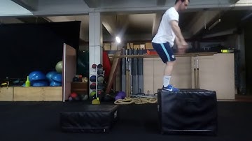 Drop + Box Jump | Strength & Conditioning Exercise Library