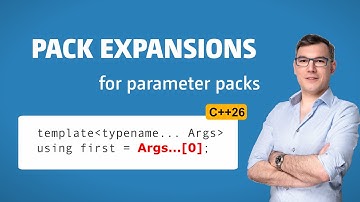 C++ Insights - Episode 65: C++26: Pack expansions for parameter packs