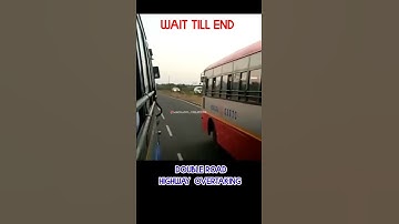 TNSTC Chasing V/s Ksrtc Bus