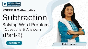 Class 2 Maths | Subtraction Part 2 | Karnataka State Board | KSEEB | By Rajni | Vista