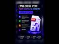 🔓 Unlock PDF Online Free ⚡ Remove PDF Restrictions Easily