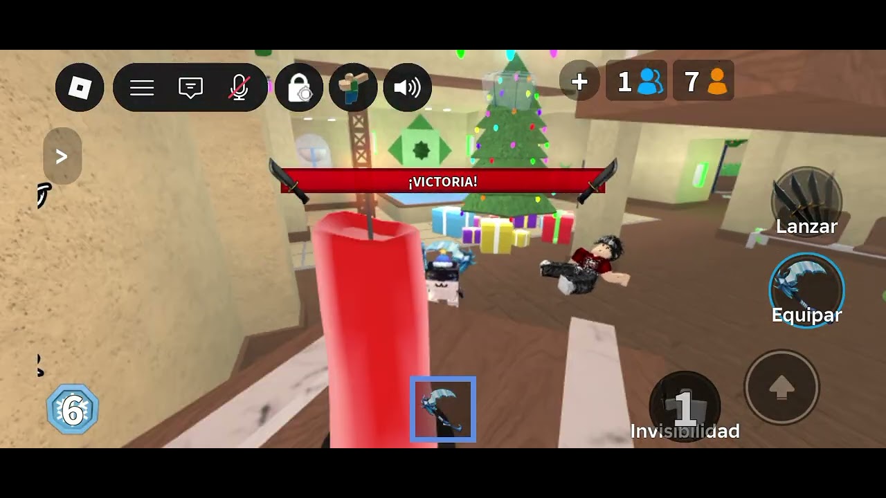 Jugando mm2 con fans (creo)