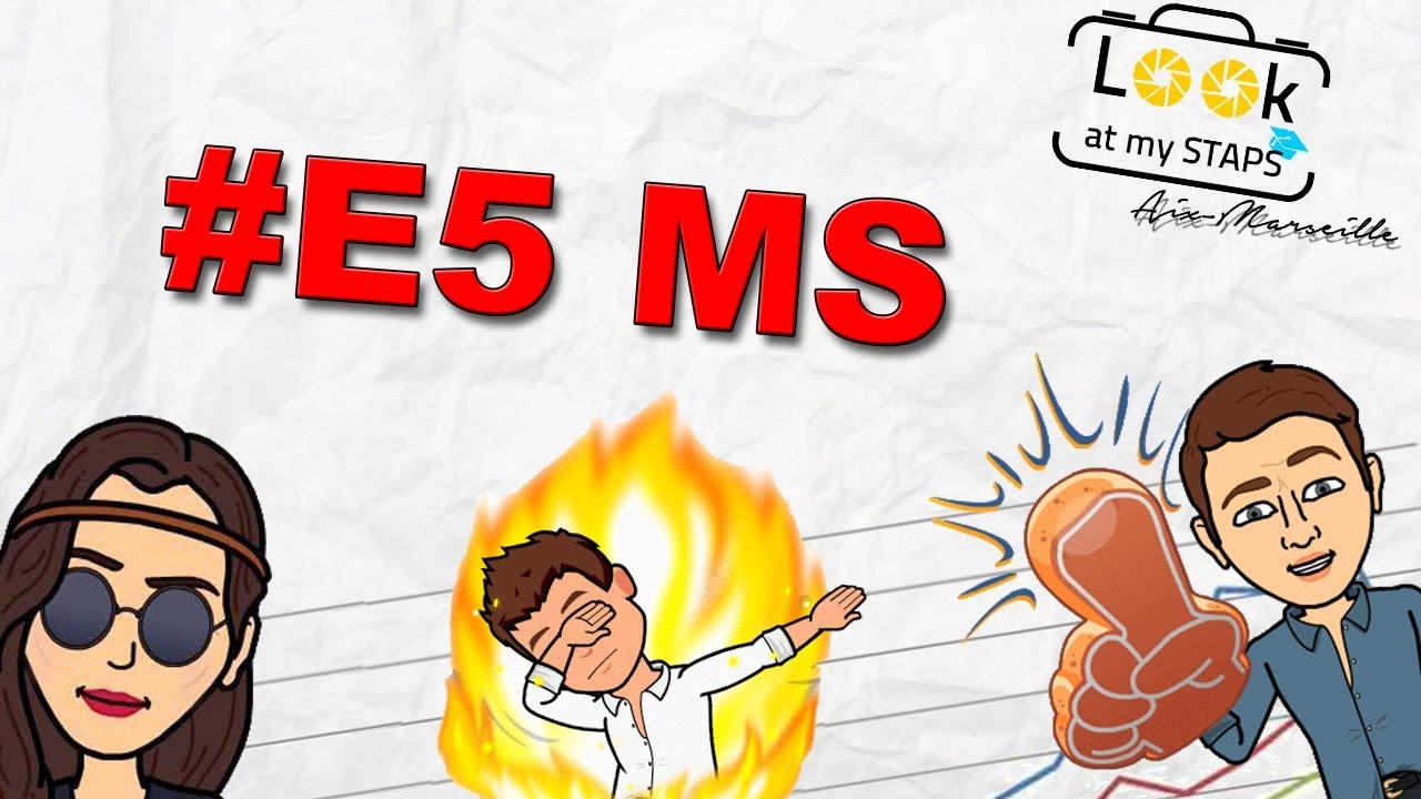 #E5 │La formation MS en staps 👉
