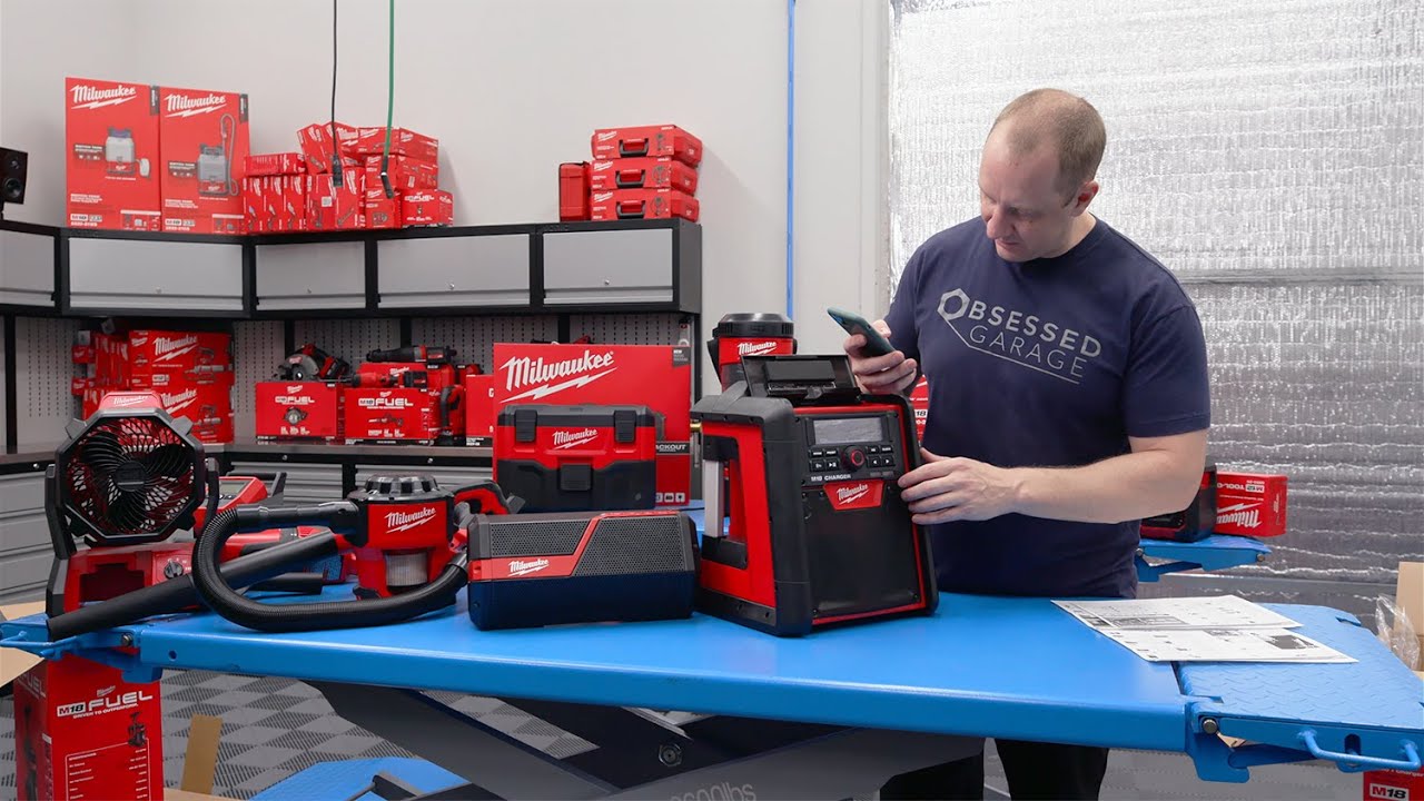 Milwaukee Cordless Unboxing M18/M12 Vacuums & Speakers YouTube