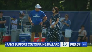 Colts fans support the firing of GM Chris Ballard