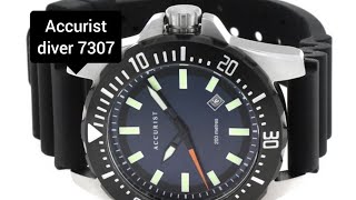 Accurist diver watch 7307 Review