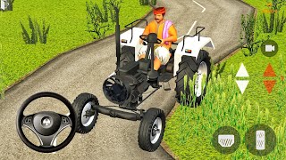 Indian Tractor Driving 3D Games #402 : Android Gameplay - Tractor Games screenshot 2