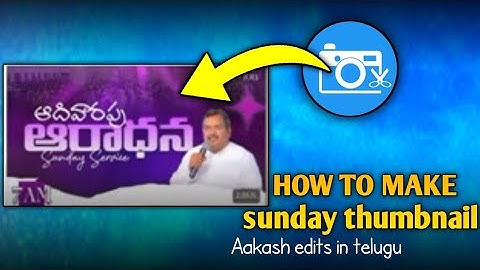 How to make sunday church thumbnail || #editing #pixellab #youtube #trending