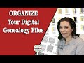 How to Organize Digital Files for Genealogy Research