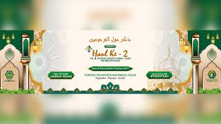 Download Lagu LIVE MAJELIS SHOLAWAT ISHARI DALAM RANGKA  HAUL  KE 2 KH.M. HASAN ZUHAIRI HUSNUL YAQIN MP3