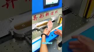 Insole folding Machine#insolefoldingmachine #shoemachine#shoemakingmachine #insolemachine