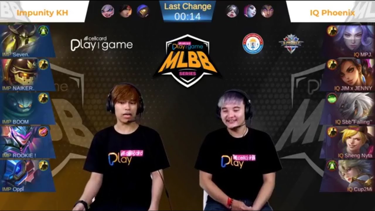 Impunity KH vs IQ Phoenix, PLAYGame MLBB Series Week 3, Game 1