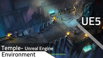 UE5 Old TEmple Live - 3ds Max - Unreal Engine 5 #Unrealengine5 #3dsmax #gamedevelopement