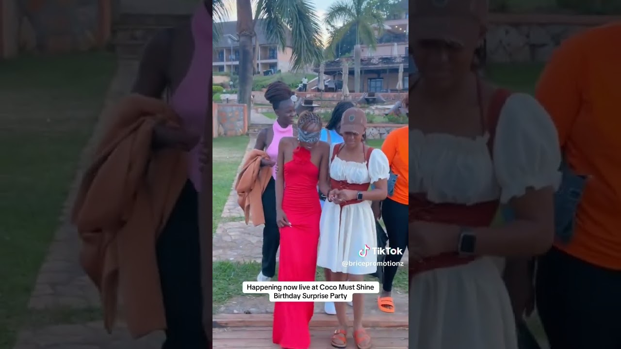 Coco's surprise birthday party