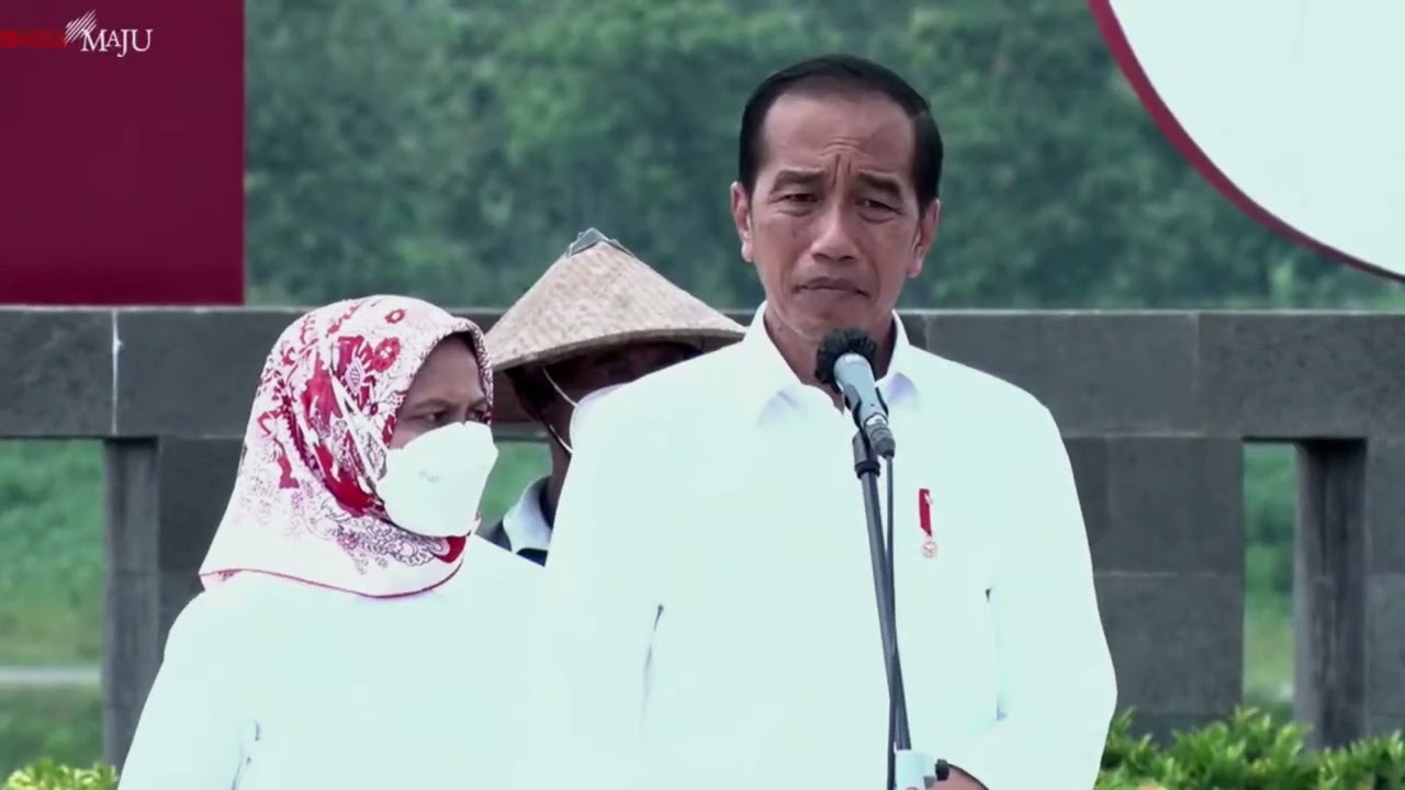 Peresmian Bendungan Semantok oleh Presiden Jokowi