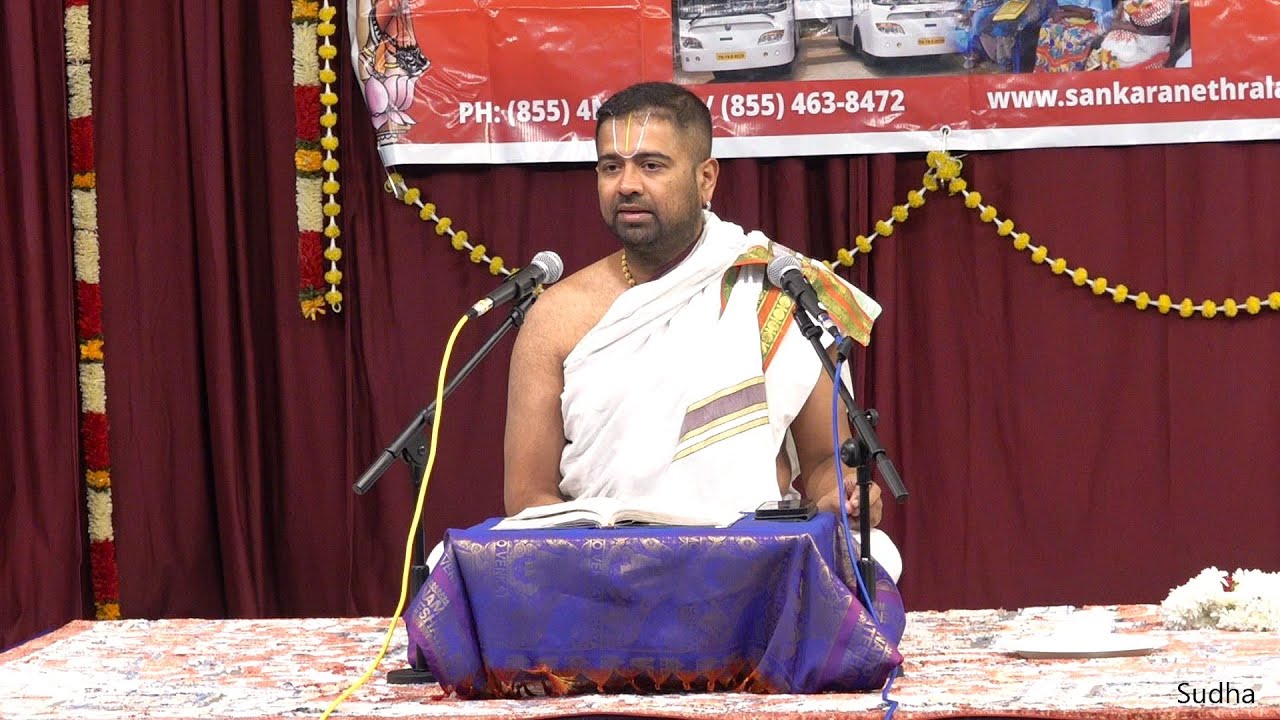 Sita Matha---Pravachanam (discourse) by Sri. Dushyanth Sridhar @ SV Lotus Temple on March 09, 2025