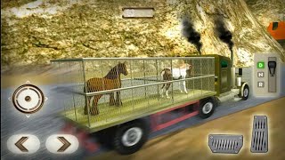 Wild Horse Transport Truck Sim : Zoo Horse Transporter Truck - Andriodgameplay | Gamingzone A-Z | screenshot 4