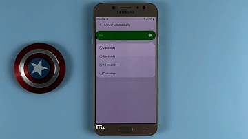 How to enable/disable Automatic Call Answering on Samsung J7 Pro Android 9