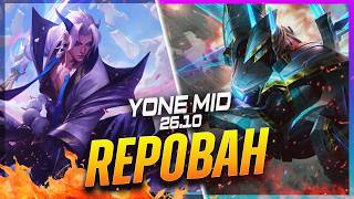 REPOBAH - Yone vs Nasus MID Patch 26.10 - Grandmaster Yone Gameplay