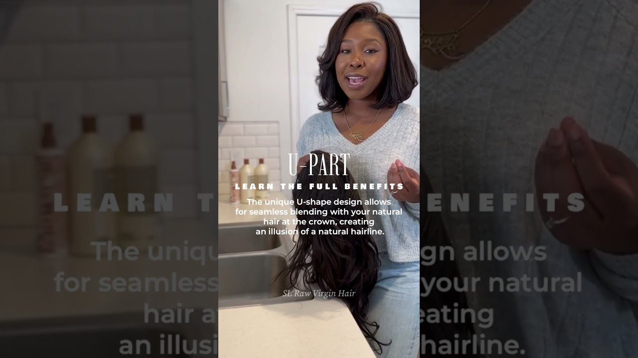 Why U-part Wigs are the Go-to-Choice for professional women... #SLRawVirginHair #shorts