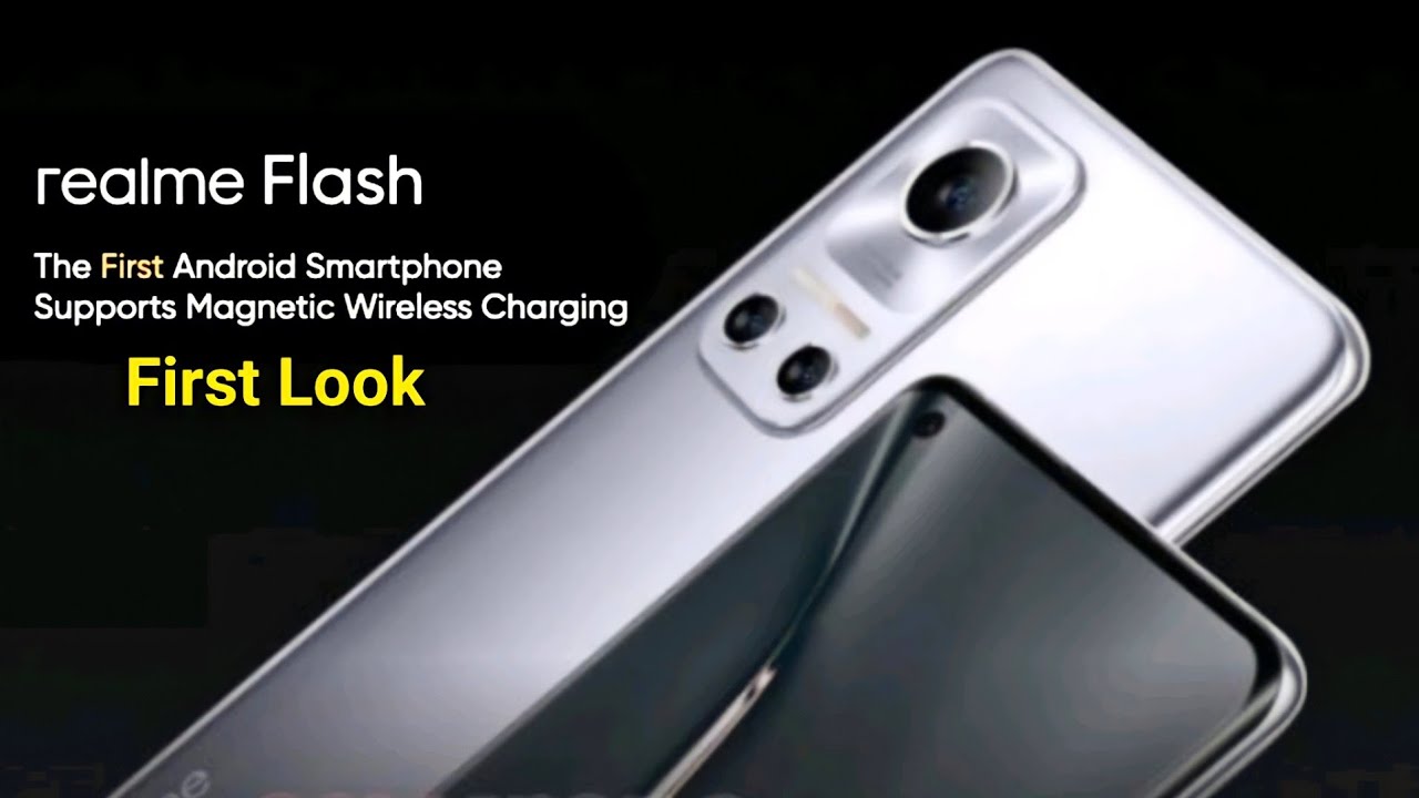 Realme Flash With Magnetic Wireless Charging | SD 888 | Curved Amoled Display