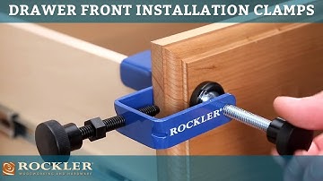 Rockler Drawer Front Installation Clamps