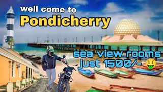 Budget stays in Pondicherry | sea view rooms #roadtrip #pondicherry #beachvibes