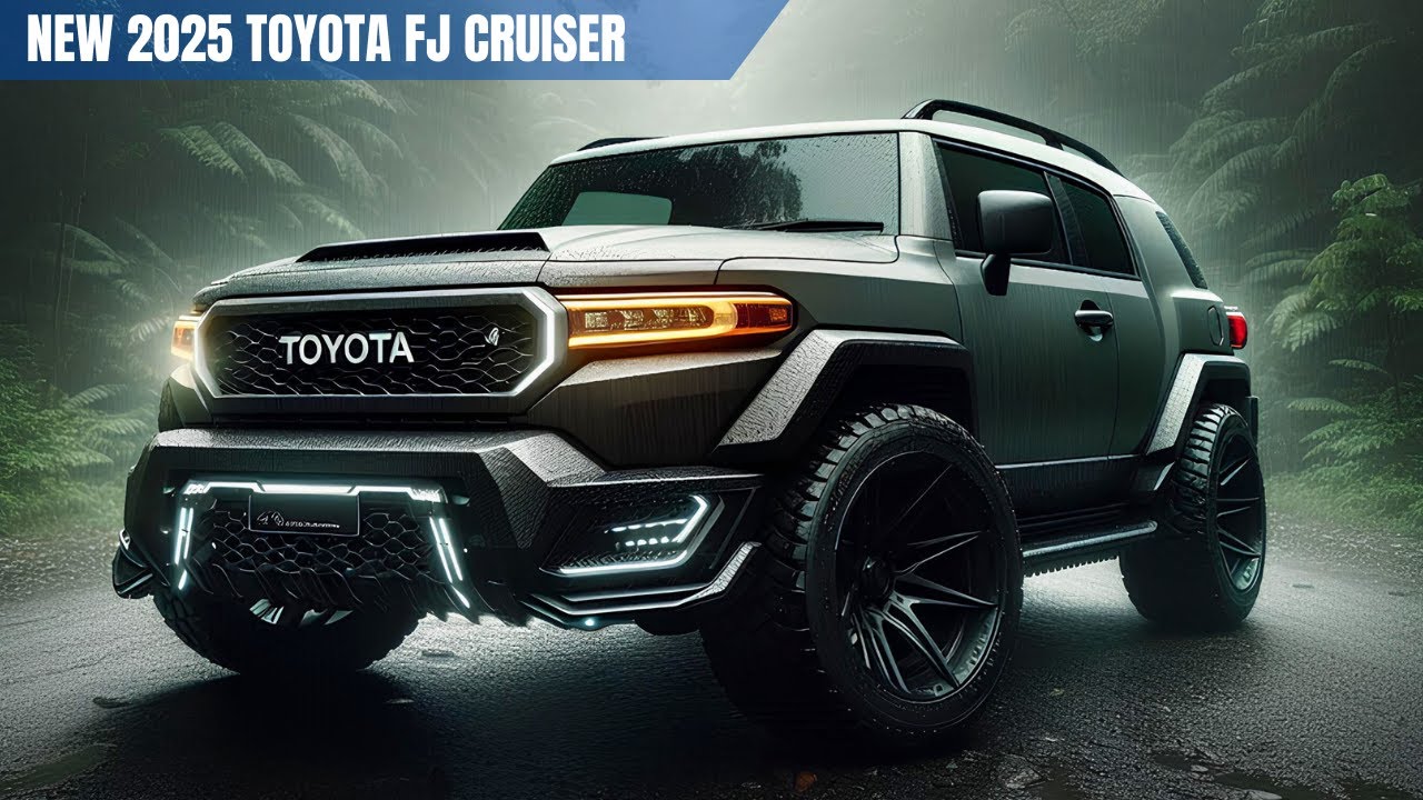 2025 Toyota FJ Cruiser is Back - The Rugged SUV That Does It All! - YouTube