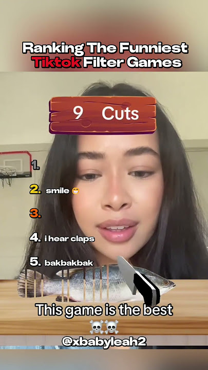 Ranking the Funniest TikTok Filter Games