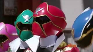 Super Megaforce VS Gokaiger (Noah/Argus VS Joe/Barizog) P.1